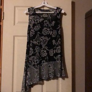 🌼Black Sheer Top and Cami🌼